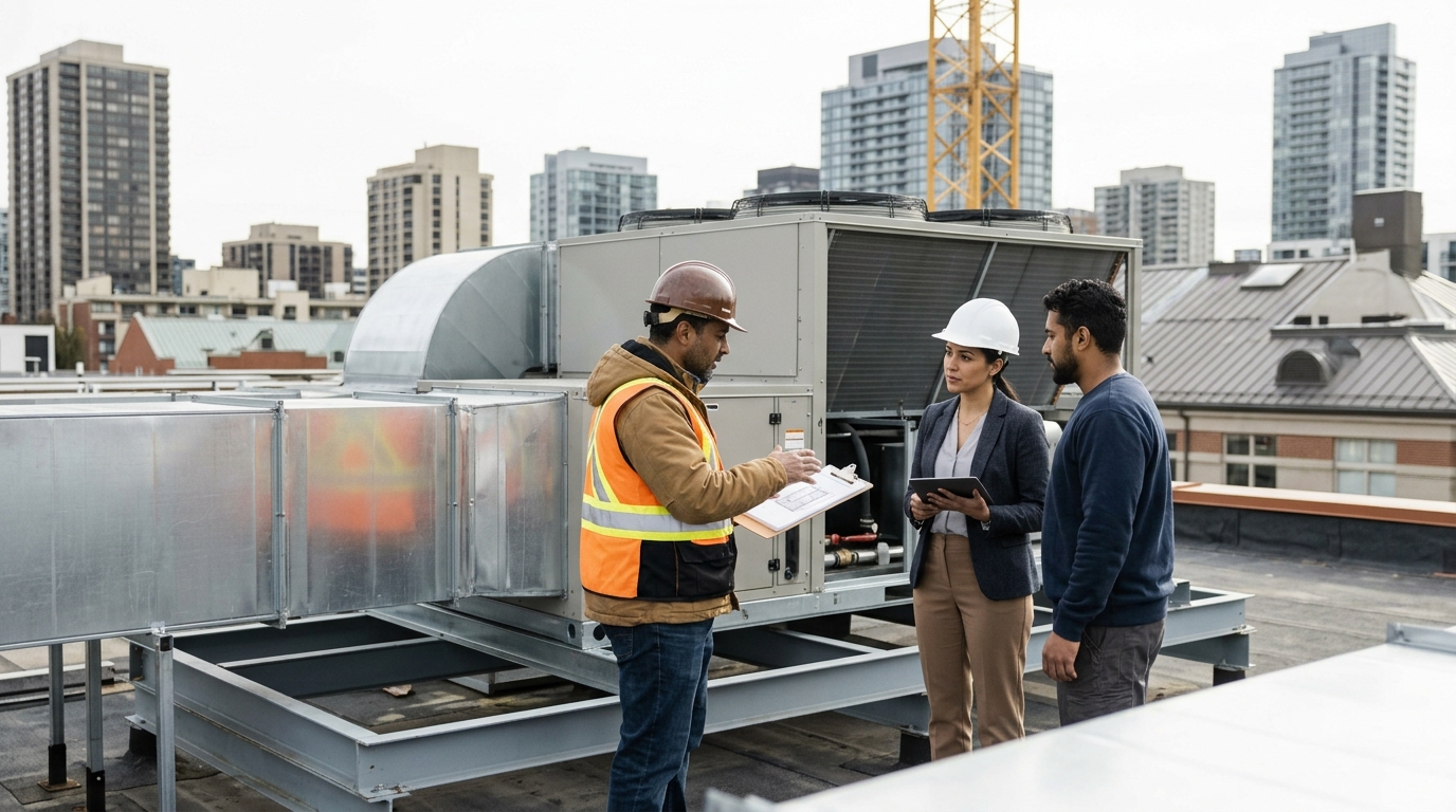 Illustration: Financing Large-Scale Commercial HVAC Units: A 2026 Guide for Contractors