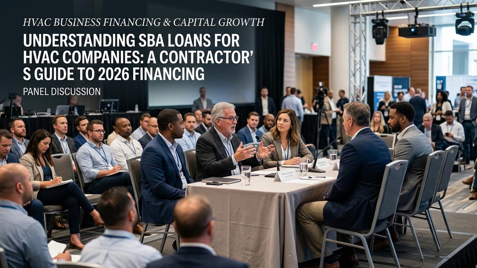 Illustration: Understanding SBA Loans for HVAC Companies: A Contractor’s Guide to 2026 Financing